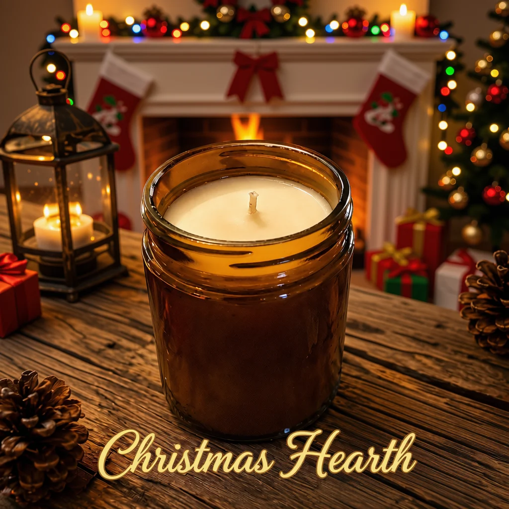 Pre Order Christmas Hearth Soy Wax Candle