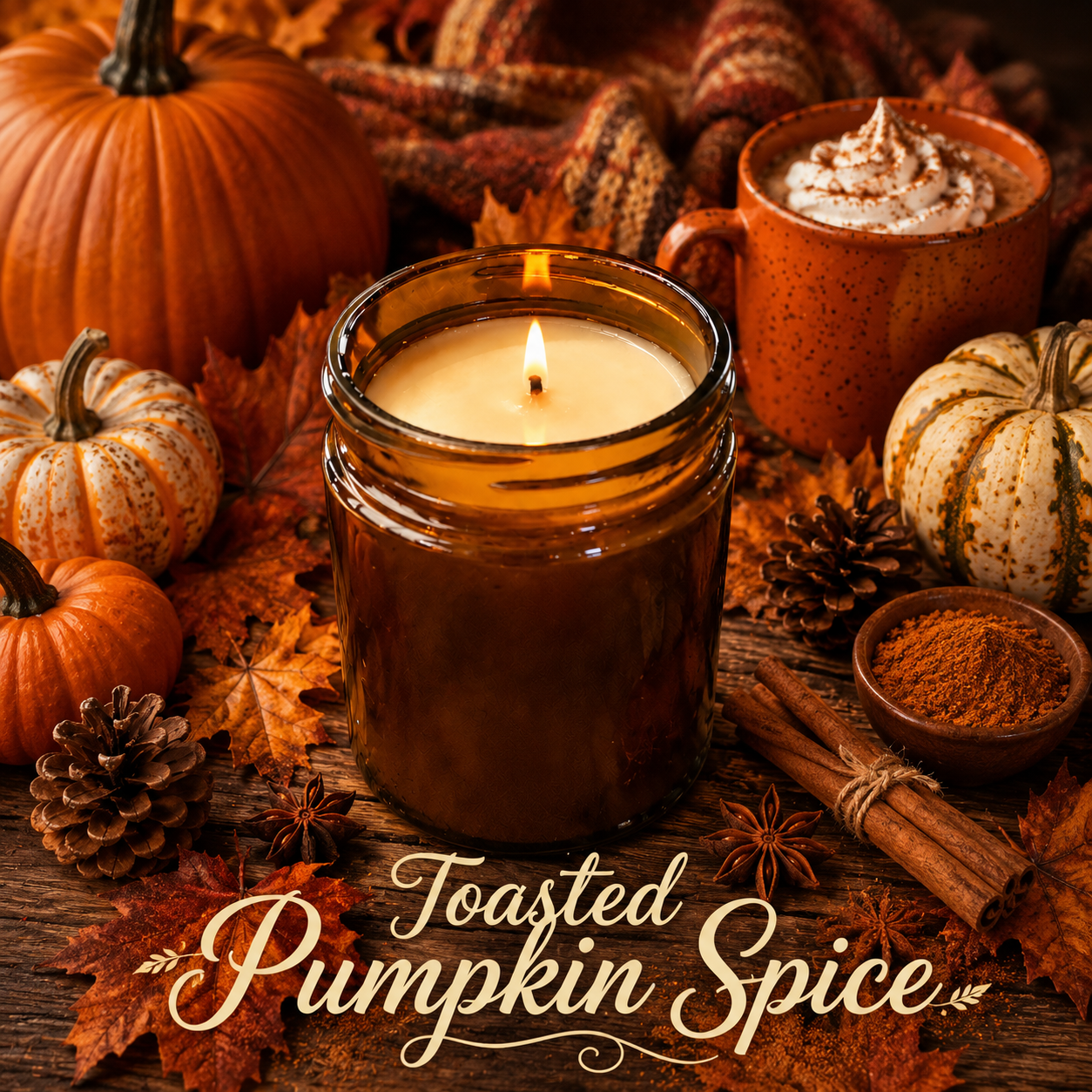 Pre Order Toasted Pumpkin Spice Candle