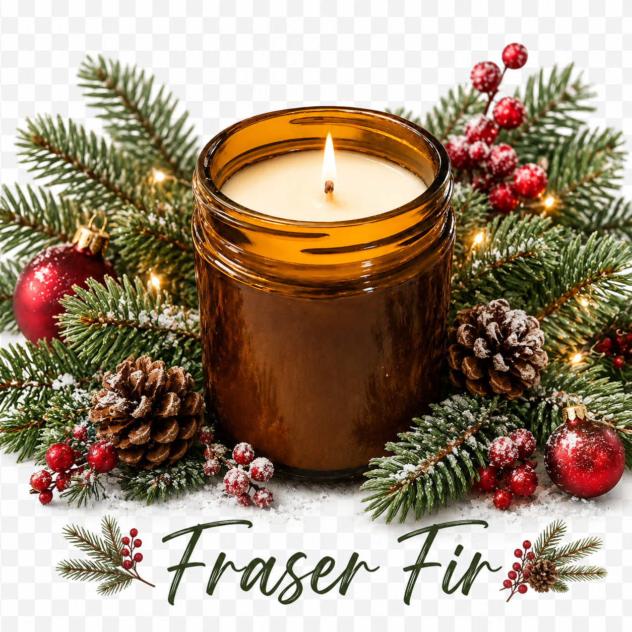 Pre Order Fraser Fir Soy Wax Candle