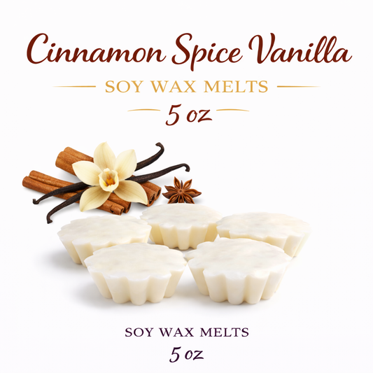 Cinnamon Spice Vanilla Soy Wax Melts