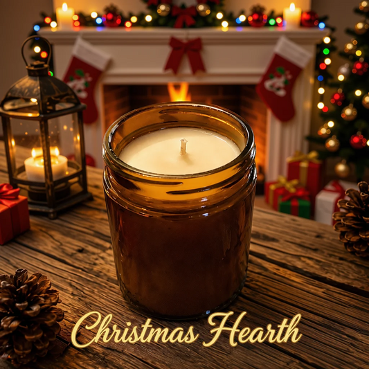 Pre Order Christmas Hearth Soy Wax Candle