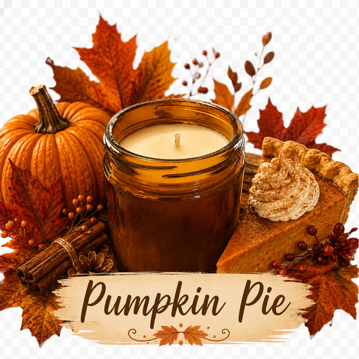 Pre Order Pumpkin Pie Soy Wax Candle